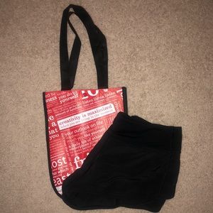 LULULEMON “speed up shorts” NWOT